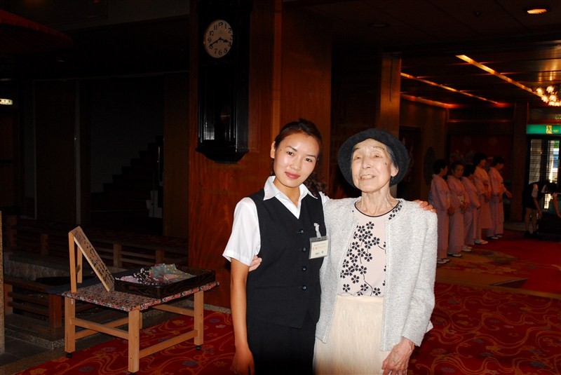 2010级商务日语李彩云在日本